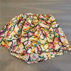 Freeway Colorful Floral Skirt. Size S